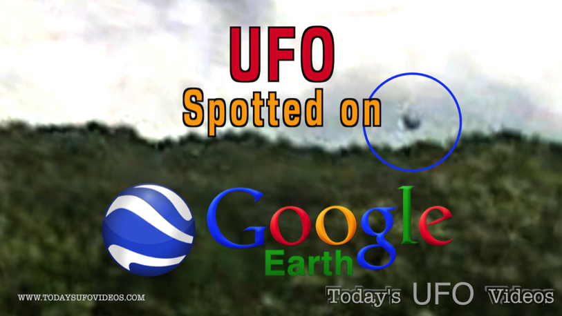 UFO Spotted on Google Earth Street View